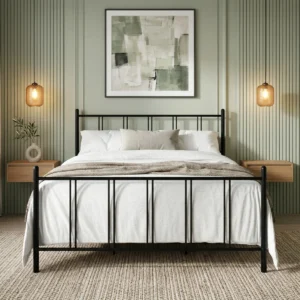 Decatur Queen Metal Platform Bed
